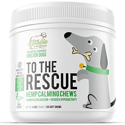 Calming Chews for Dogs - Dog Training & Behavior aids, Dog Calming Treats, Treats for Dog Anxiety Relief, Hemp Calming Treats for Dogs, Dog Stress and Anxiety Relief