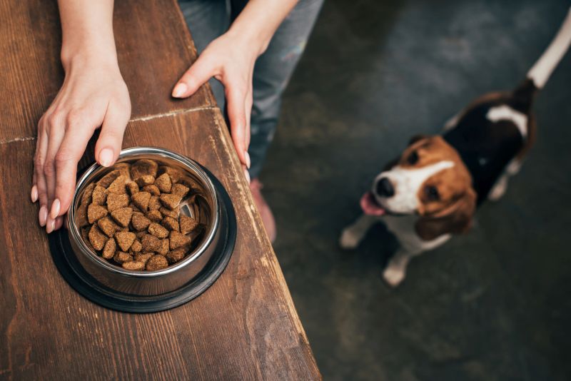 check AAFCO label for dog food